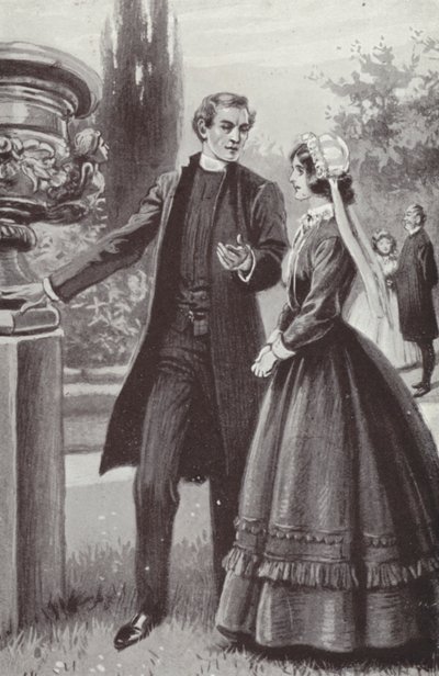 Illustratie voor Barchester Towers door Anthony Trollope door Paul Hardy