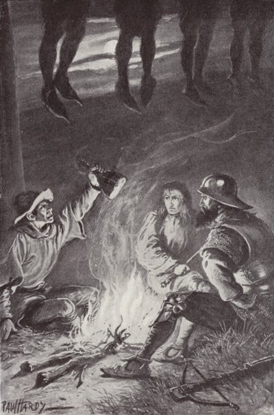 Illustratie voor The Cloister and The Hearth door Charles Reade door Paul Hardy