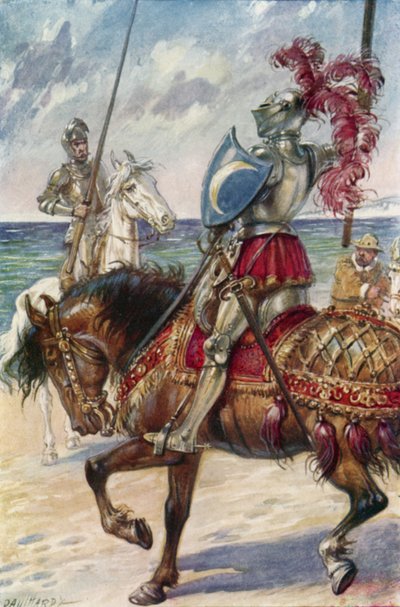 De Ridder van de Witte Maan door Paul Hardy