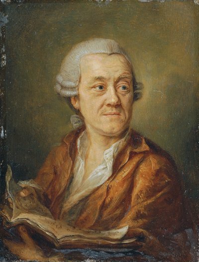 De schilder Martin Johann Schmidt door Paul Haubenstricker