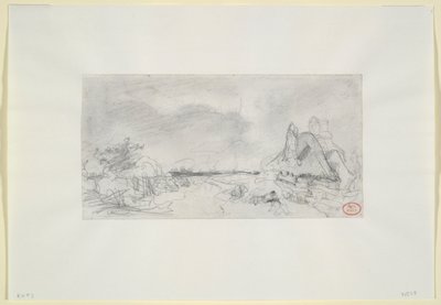 Landschap door Paul Huet