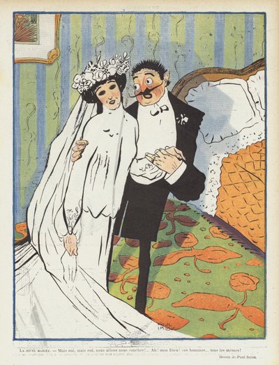 Illustratie voor Le Rire door Paul Iribe