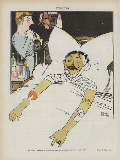 Illustratie voor Le Rire door Paul Iribe