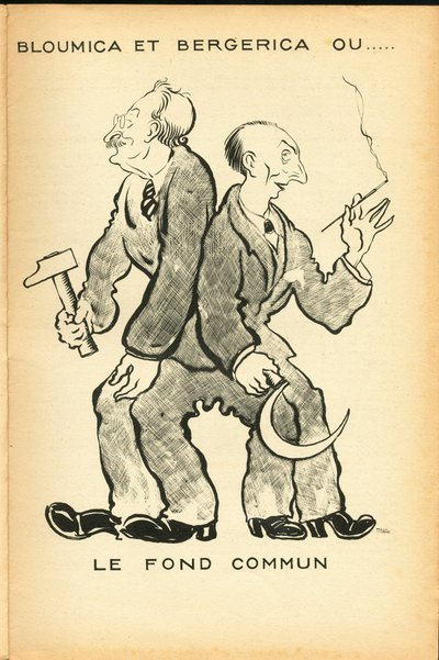 De Temoin, Satirisch in Kleuren door Paul Iribe