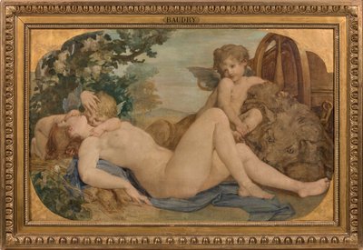 Cybele en Amphitrite, 1859 door Paul Jacques Aimé Baudry