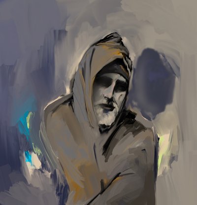 Prometheus, 2024 (digitale kunst) door Paul Kempton