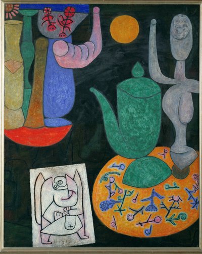 A Still-Life (gouache) door Paul Klee