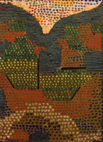 Avond in het dal door Paul Klee