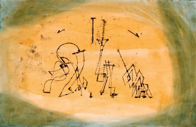 Abstract Trio, 1923 door Paul Klee