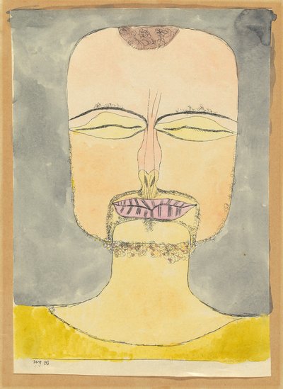 Na de tekening 1975 Absorptie, 1919 door Paul Klee