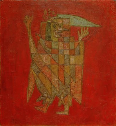 Allegorisch figuur (Verblassing) door Paul Klee