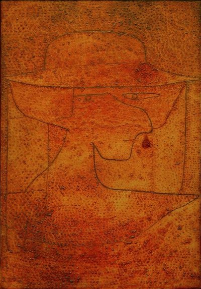 Oud meisje door Paul Klee