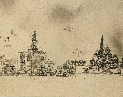 Oude Stad aan het Water door Paul Klee