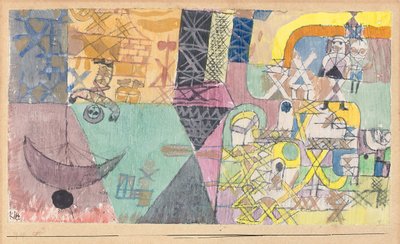 Aziatische artiesten door Paul Klee