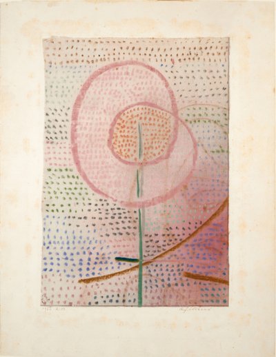 Aufblühend, 1934 door Paul Klee