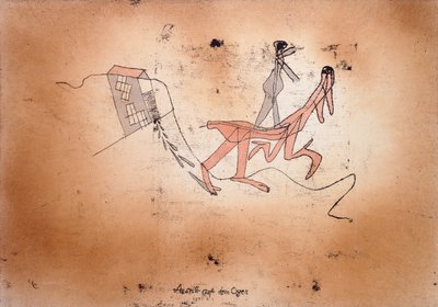 Ausritt auf dem oger door Paul Klee