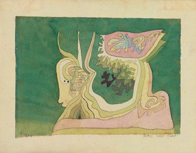 Omdat Alles Stroomt, c.1929 door Paul Klee