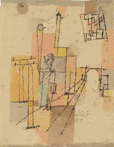 Voor het feest, 1920 door Paul Klee