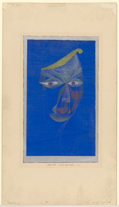 Portret van een Oriëntaal door Paul Klee