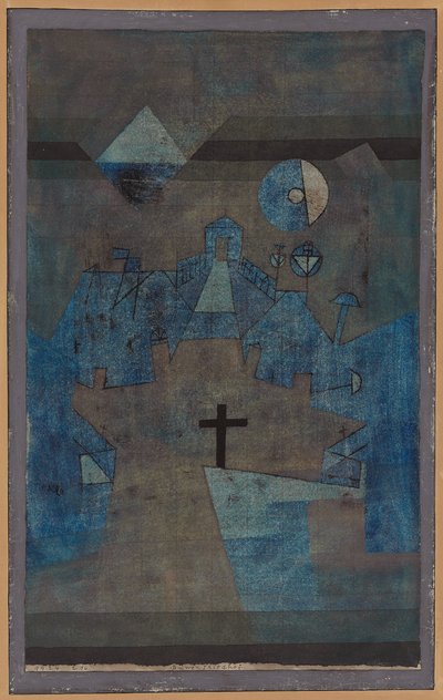 Begraafplaats in de Duinen door Paul Klee