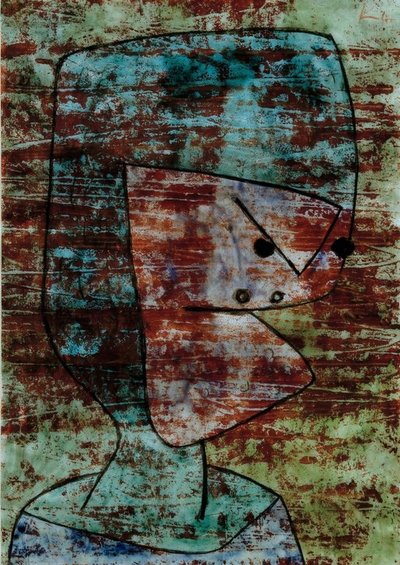 Charon door Paul Klee