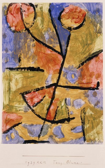 Dans-Bloem door Paul Klee