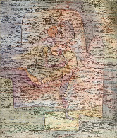 "Danseres" door Paul Klee
