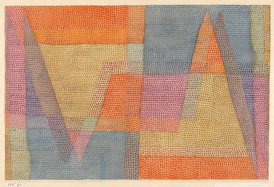 Het licht en de scherpte. 1935, 102 (P 2) door Paul Klee