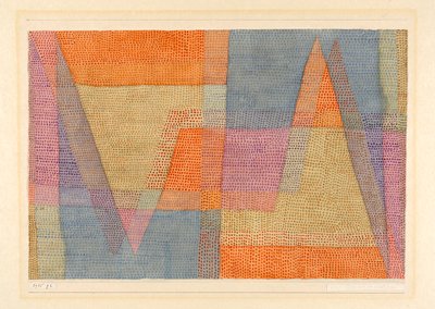 Het licht en de randen, 1935 door Paul Klee
