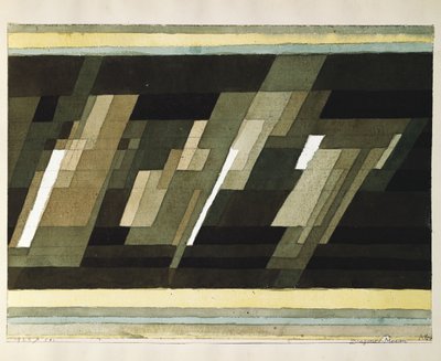 Diagonale Media door Paul Klee