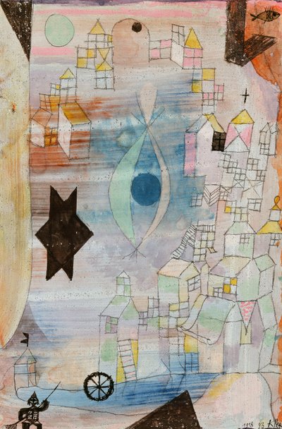 Vissenmagie door Paul Klee