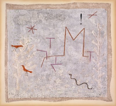Tuingang K, 1932 door Paul Klee
