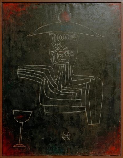 Geest bij wijn en spel door Paul Klee