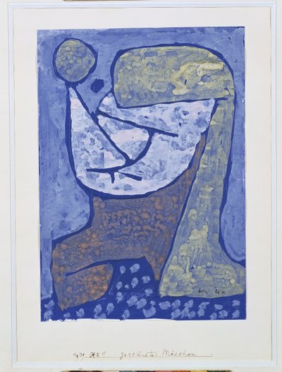 Gezcidinetes Meisje door Paul Klee
