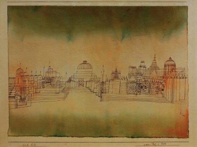 Grote plaats in BOR door Paul Klee