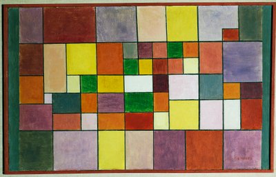 Harmonie van Noordse Flora door Paul Klee