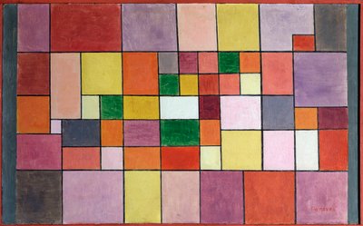 Harmonie van de Noordse Flora door Paul Klee