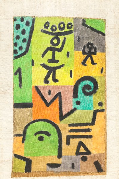 Citroenoogst (Zitronen Ernte) door Paul Klee
