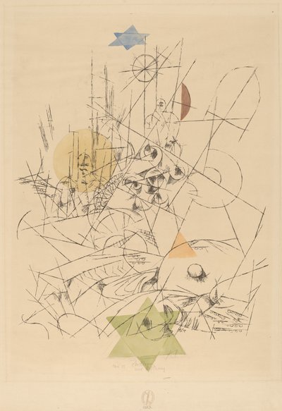 Hoop en Vernietiging door Paul Klee