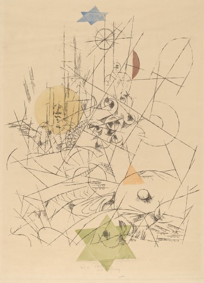 Hoop en Vernietiging door Paul Klee