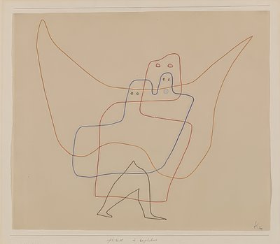 In Engelshut door Paul Klee