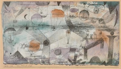 In het Rijk van de Lucht, 1917 door Paul Klee