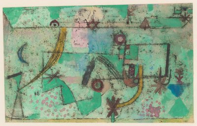 In de stijl van Bach door Paul Klee