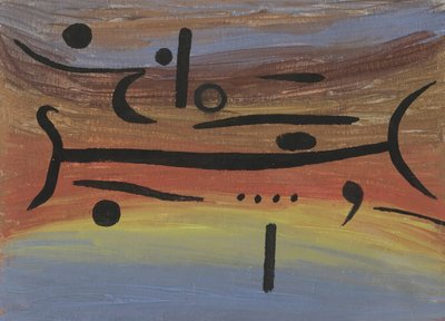 Instrumenten, 1938 door Paul Klee