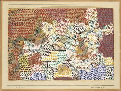 Net als een verwilderde tuin door Paul Klee