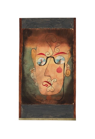Komische Oude door Paul Klee