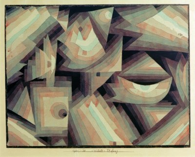 Kristalgradatie door Paul Klee