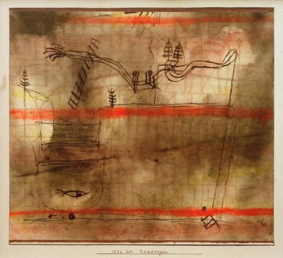 Landregen door Paul Klee