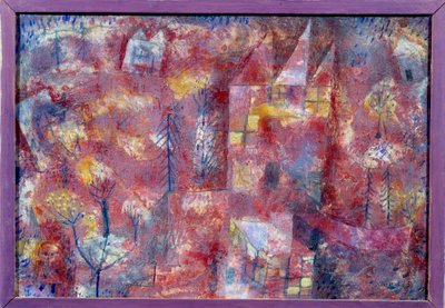 Landschap bij het Kind door Paul Klee