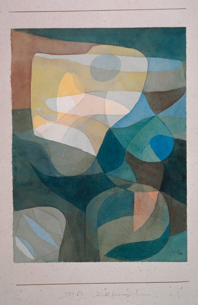 Licht Broadering I door Paul Klee